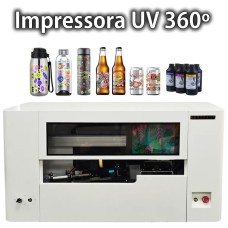 Impressora UV 360  Cilíndricos