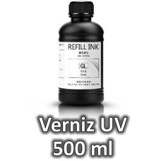 Verniz brilho para impressora UV - 500 ml